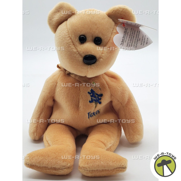 Ty Beanie Baby Texas Bluebonnet the Bear Plush 2005