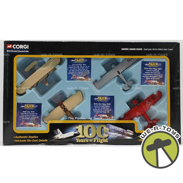 Corgi 100 Years of Flight Set of Four Planes Die Cast Replicas 2003 CS26004
