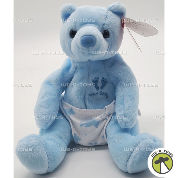 Ty Beanie Baby It's a Boy the Bear Light Blue Plush 2004