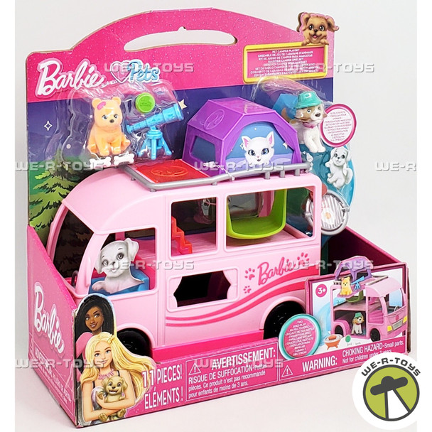 Barbie Pets Pet Camper Playset 2023 Just Play 63717