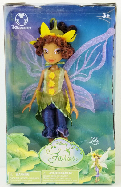 Disney Fairies Lily DisneyStore Fairy Doll No. 67437 NRFB