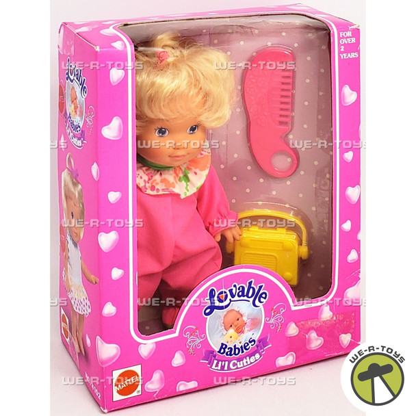Lovable Babies Li'l Cuties Doll Bedtime 1991 Mattel 04102