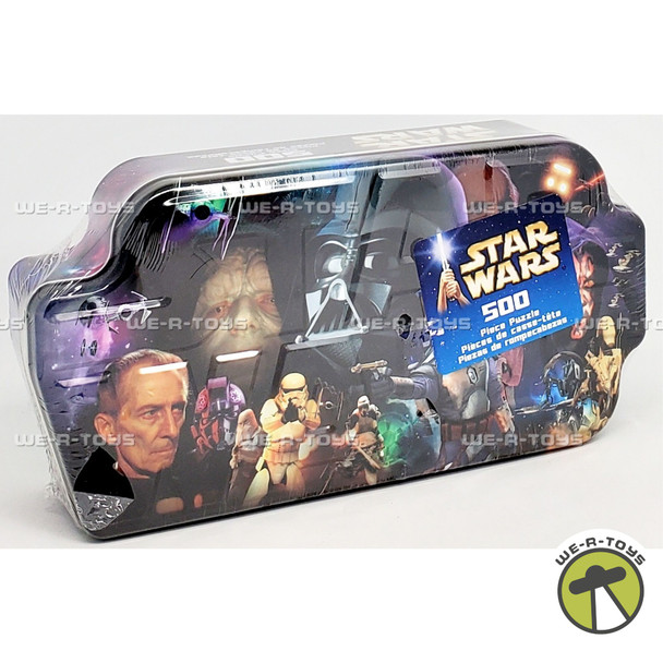 Star Wars Villains 500 Piece Puzzle in Decorative Tin 2002 Hasbro 49238