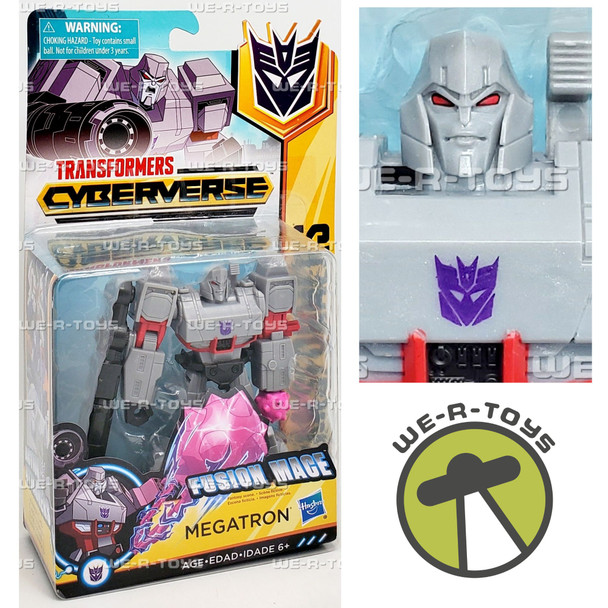 Transformers Cyberverse Fusion Mage Action Attackers Megatron Action Figure 2017