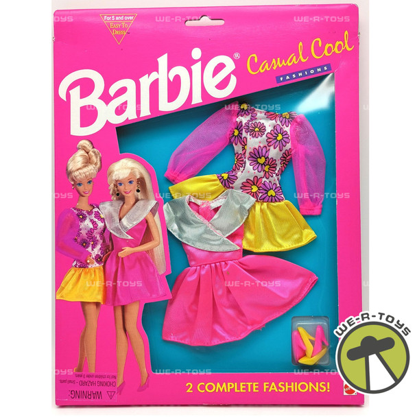 Barbie Casual Cool Fashions Set 2 Complete Fashions for Barbie 1995 Mattel