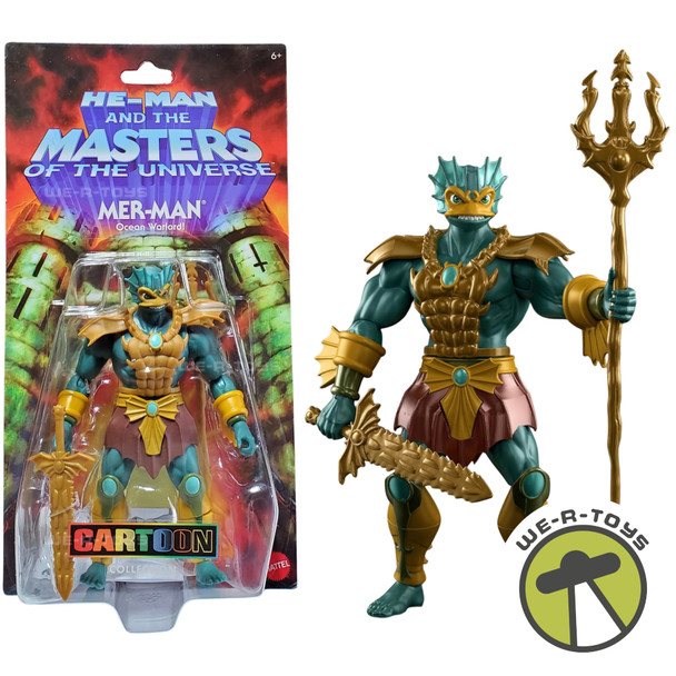 ​​Masters of the Universe Origins 200X Cartoon Collection Mer-Man Action Figure