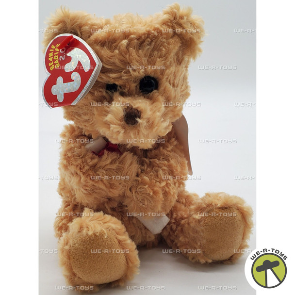 Ty Beanie Baby Scholars the Bear Holding Diploma Plush 2009 Version