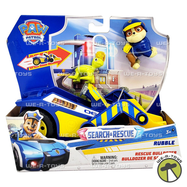 Paw Patrol Search and Rescue Rescue Bulldozer Rubble Vehicle Spin Master 10454