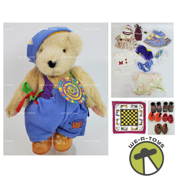 Muffy VanderBear What's The Password Muffy Bear W/ 17 Additional Accessories Lot
