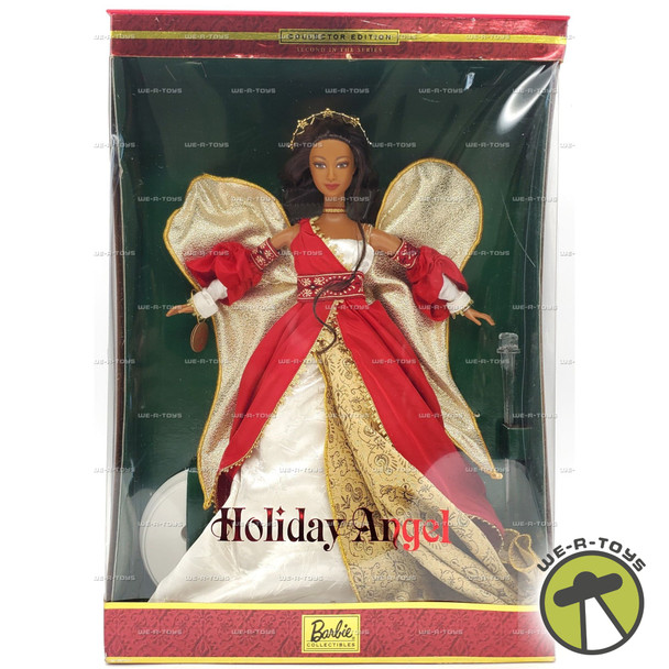 Holiday Angel Barbie Doll African American 2000 Collector Edition Mattel #29770