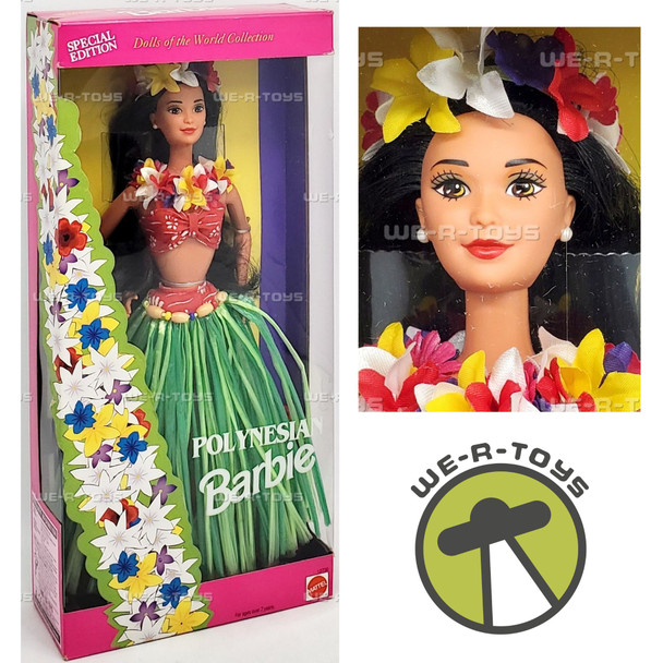 Polynesian Barbie Dolls of the World Special Edition 1994 Mattel No. 12700
