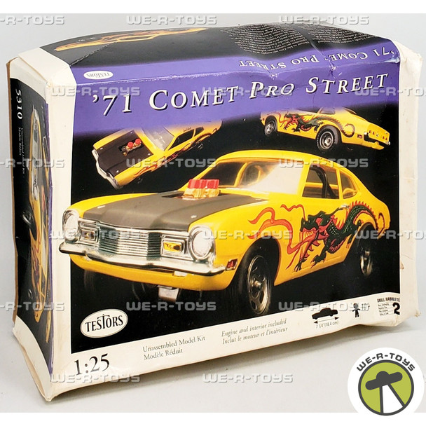 1071 Comet Pro Street 1:25 Scale Model Kit 1999 Testors 53100