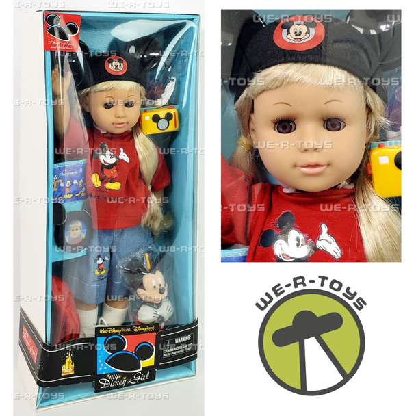My Disney Girl Doll 18" Light Skin Blond Hair Disney Theme Park Edition 12750