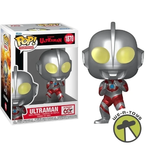 Funko Pop Television 1870 Ultraman Metallic Vinyl Figure