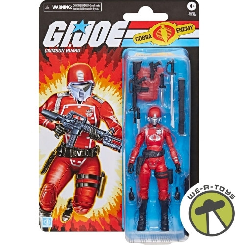 G.I. Joe Classified Series Retro Cardback Crimson Guard 6 Inch Action Figure