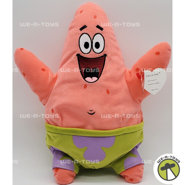 Ty Beanie Buddy Patrick Star the Starfish Plush 2006