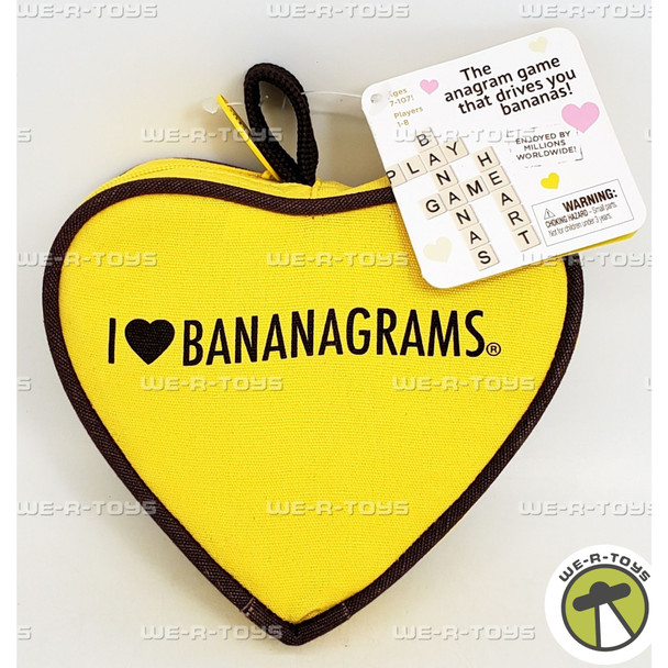I Love Bananagrams The Anagram Game That Drives You Bananas Moose Games 91736