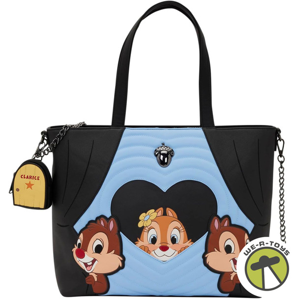 Chip 'n' Dale Two Chips and a Miss Tote Bag with Coin Bag Loungefly