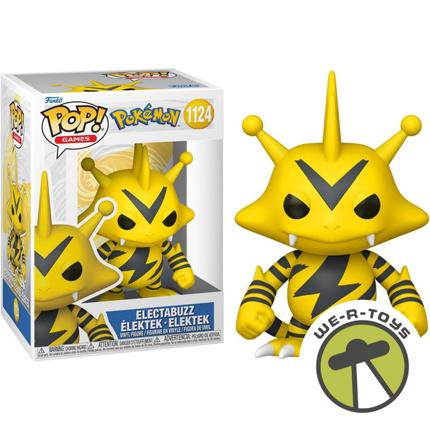 Funko Pop Games Pokémon Electabuzz Vinyl Figure 1124