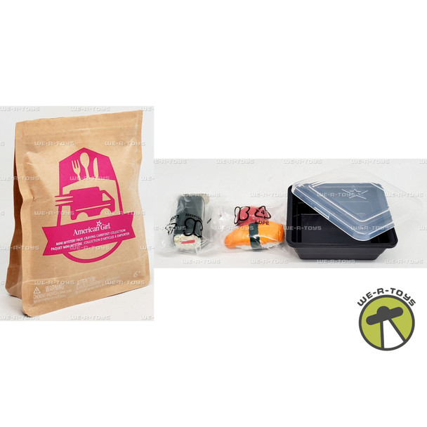 American Girl Mini Mystery Pack Craving Carryout Collection Sushi Sampler 17446