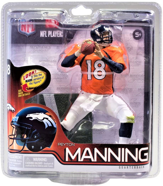 McFarlanes Sportspicks Peyton Manning Quarterback Action Figure #18 Series 30