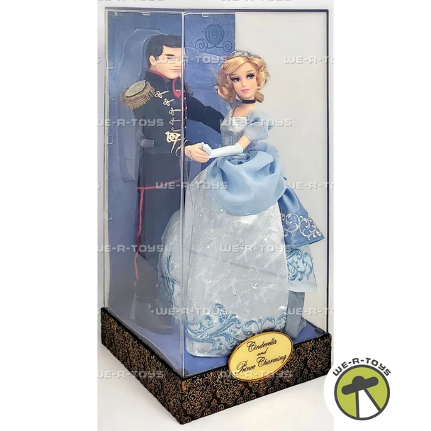 Cinderella and Prince Charming Dolls Disney Fairytale Designer Collection