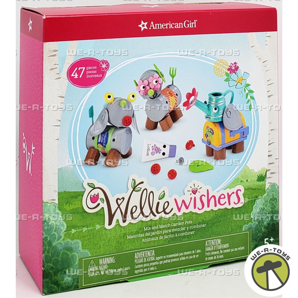 American Girl Wellie Wishers Mix and Match Garden Pets 58397