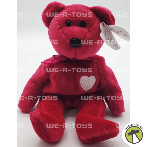 Ty Beanie Baby Valentina the Bear Plush 1998