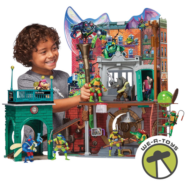 Teenage Mutant Ninja Turtles Mutant Mayhem Sewer Lair Playset