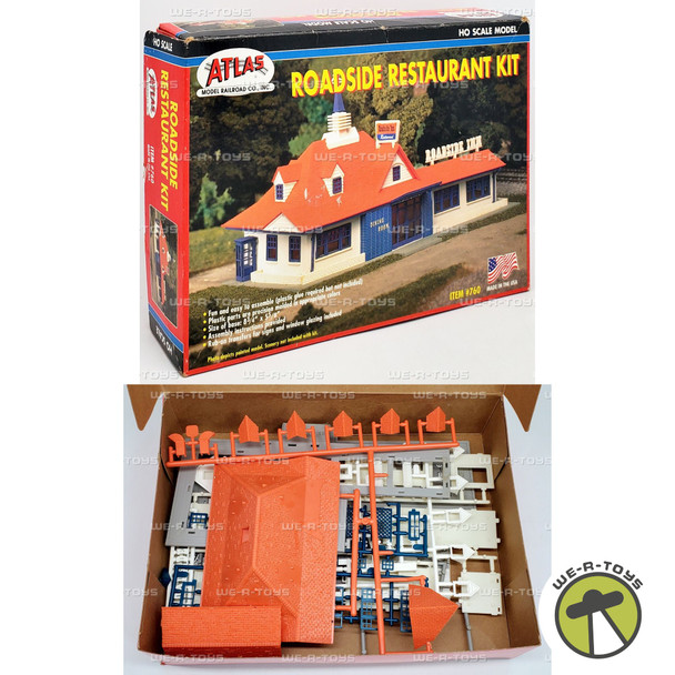 Atlas Roadside Restaurant Kit Ho Scale Model Railroad Co. Item #760