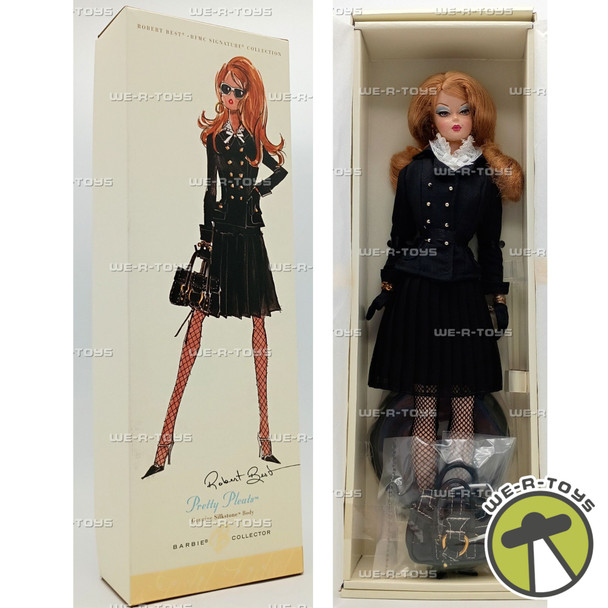 Pretty Pleats Barbie Doll Silkstone Robert Best BMFC Signature 2006 Mattel J0956