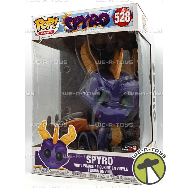 Funko POP! Games Spyro Dragon #528 Large Vinyl Figure 2019 Activision Publishing