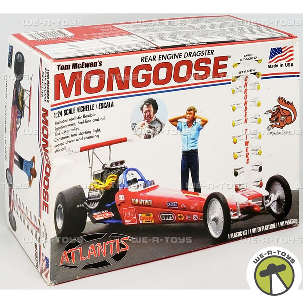 Tom McEwen's Mongoose Rear Engine Dragster Model Kit Atlantis 89433