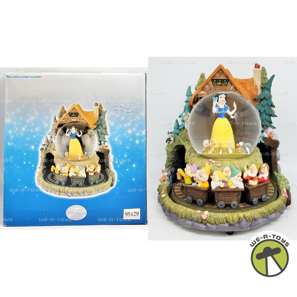 Disney's Snow White's Cottage Snowglobe Playing the Tune of Zip a Dee Doo Da