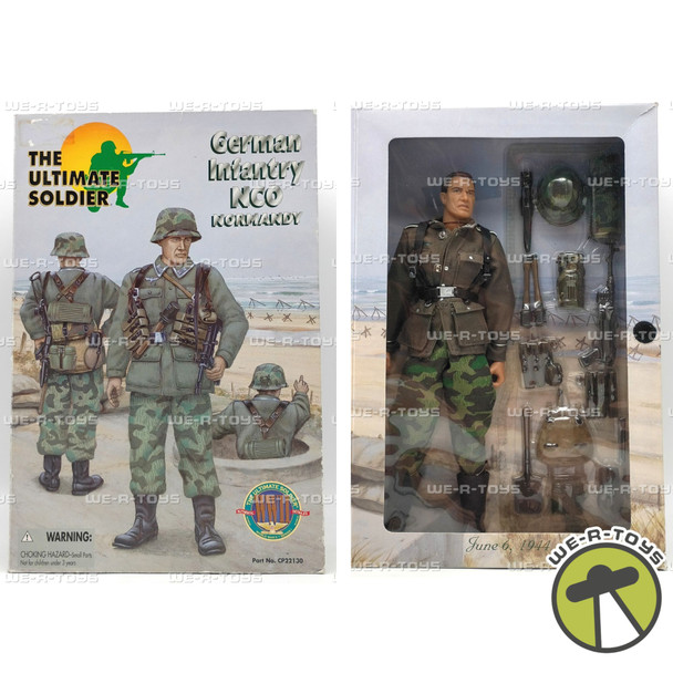 Ultimate Soldier German Infantry NCO Normandy WWII 2000 Action Figure CP22130