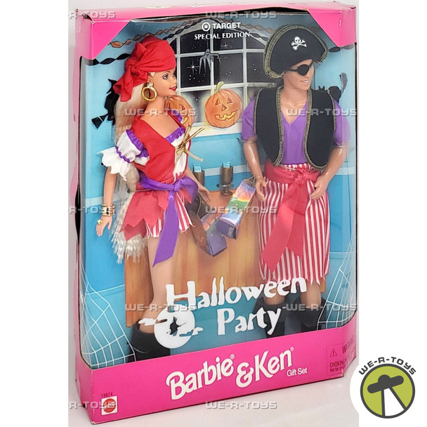 Halloween Party Barbie and Ken Gift Set Target Special Edition 1998 Mattel 19874