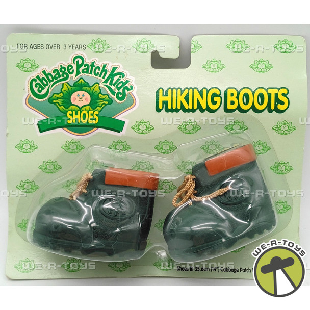 Cabbage Patch Kids Doll Green Hiking Boots Fashion Accessory 1996 Mattel 69207