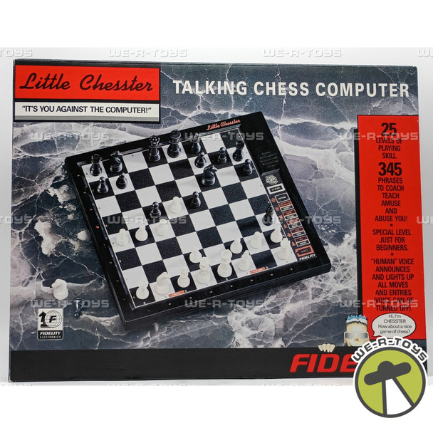 Little Chesster Talking Chess Computer Game Model 6125 by Fidelity Electronics