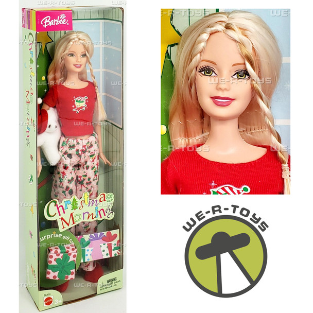 Barbie Christmas Morning Barbie Doll 2004 Mattel G6470