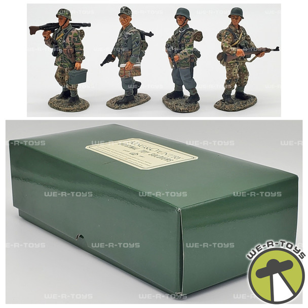 King & Country WWII German Army Four Panzer Grenadiers on Patrol WS27