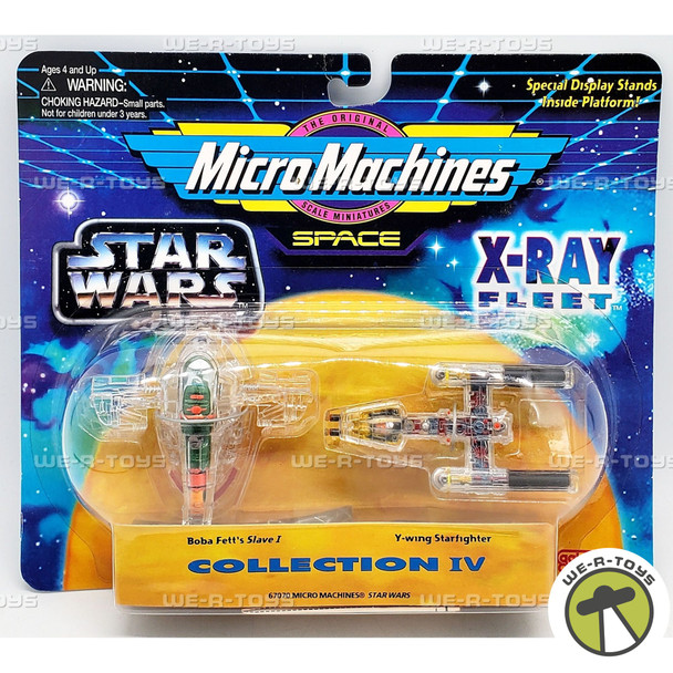 Micro Machines Space Star Wars X-Ray Fleet Collection IV 1996 Galoob 67074