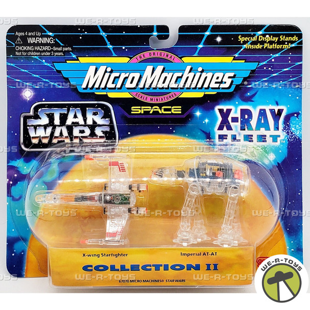Micro Machines Star Wars X-Ray Fleet Collection II Vehicle Set 1995 Galoob