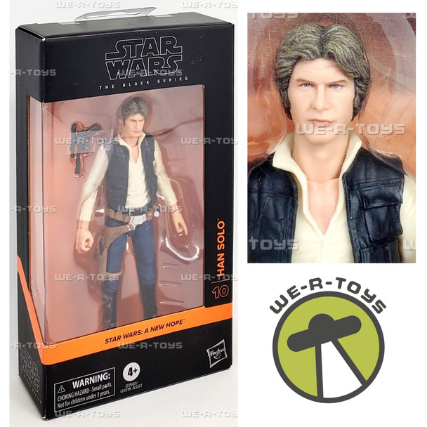Star Wars The Black Series A New Hope Han Solo Action Figure 2024 Hasbro G1561