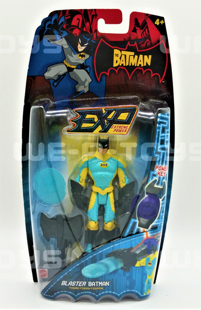 The Batman EXP Extreme Power Blaster Batman 6" Action Figure Mattel #K5734