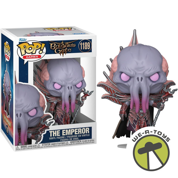 Funko Pop 1189 Baldur's Gate The Emperor Vinyl Figure