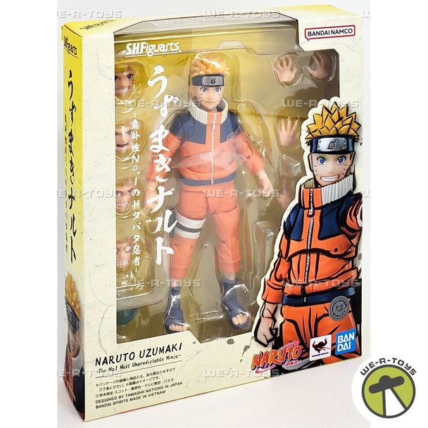 S.H.Figuarts Naruto Shippuden Naruto Uzumaki Action Figure Bandai 64181
