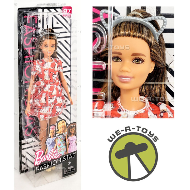 Barbie Fashionistas #97 Meow Mix Doll 2017 Mattel FJF57