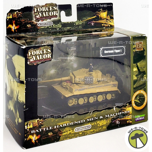 Forces of Valor Battle Hardened Men and Machines German Tiger I 2009 Unimax