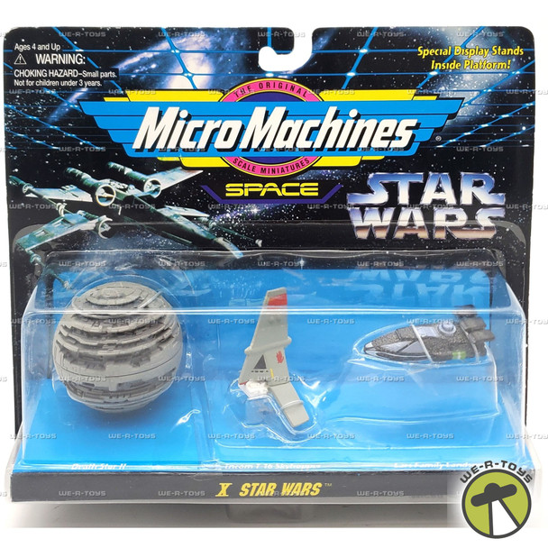 Micro Machines Space Star Wars Collection X 3 Vehicle Set 1995 Galoob #65860