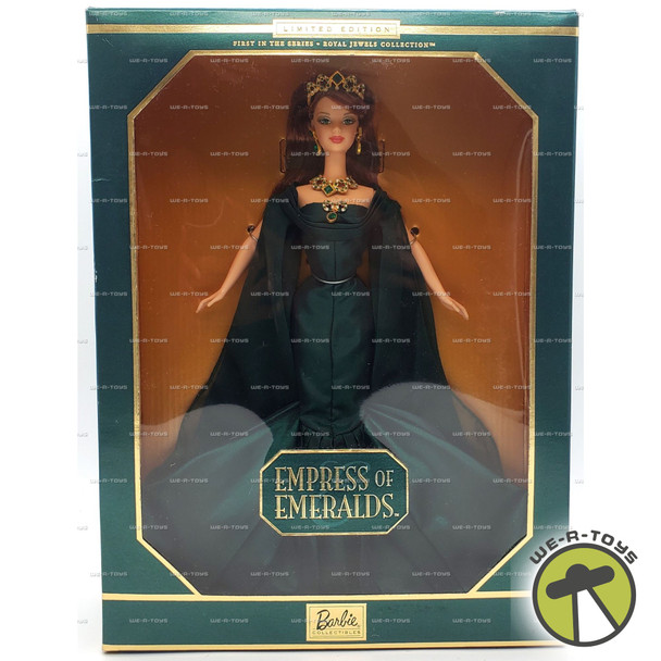 Barbie Empress of Emeralds Doll Royal Jewels Collection 1999 Mattel #25680